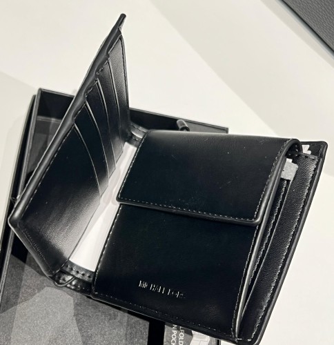 Michael Kors Cooper portfel wnętrze kieszeń na bilon i karty black monogram