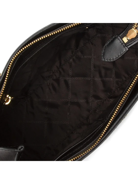 Michael Kors Marilyn Medium Satchel logo MK złote detale uchwyt