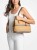 michael kors woven bag beige