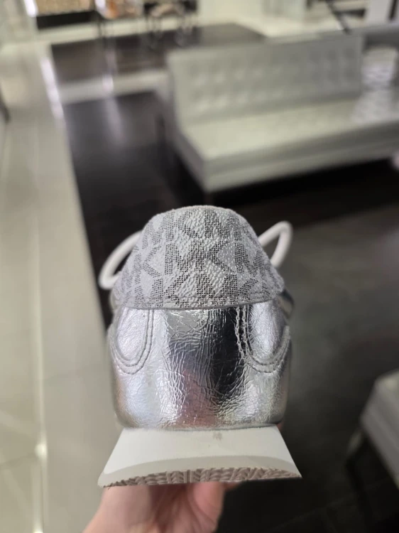 Sneakersy Michael Kors Essex Trainer – Silver - Sneakersy