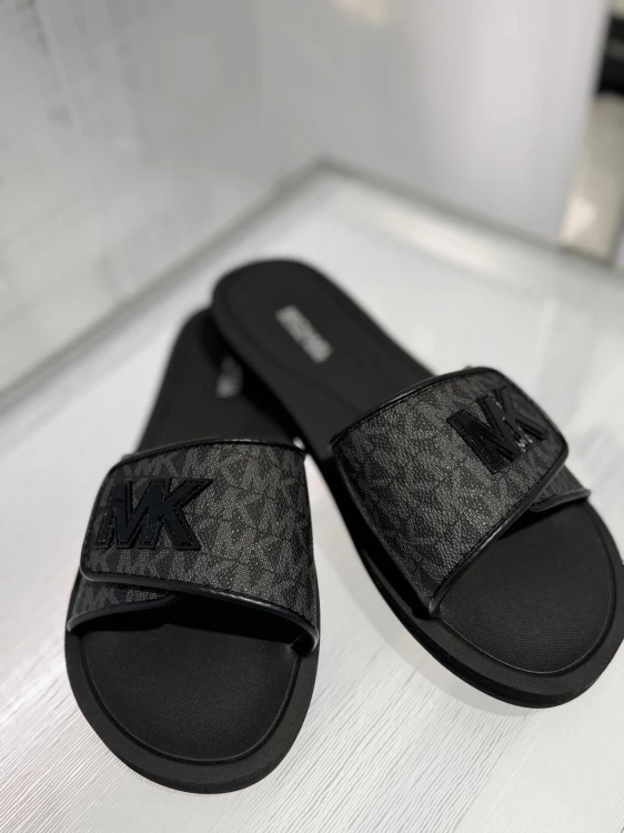 Michael Kors Klapki Brown Palmer Slide.jpeg