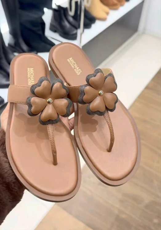 Michael Kors Sandały 49S6CLFS2L Luggage Sandaly