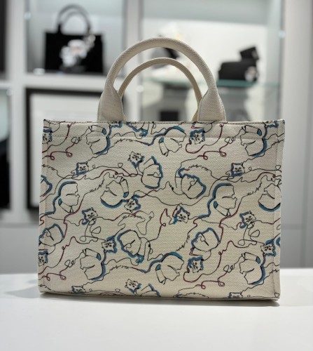 Karl Lagerfeld K/Sketch Shopper AOP Tote
