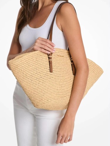 Letnia torba tote Michael Kors Isa z długimi uchwytami na ramię