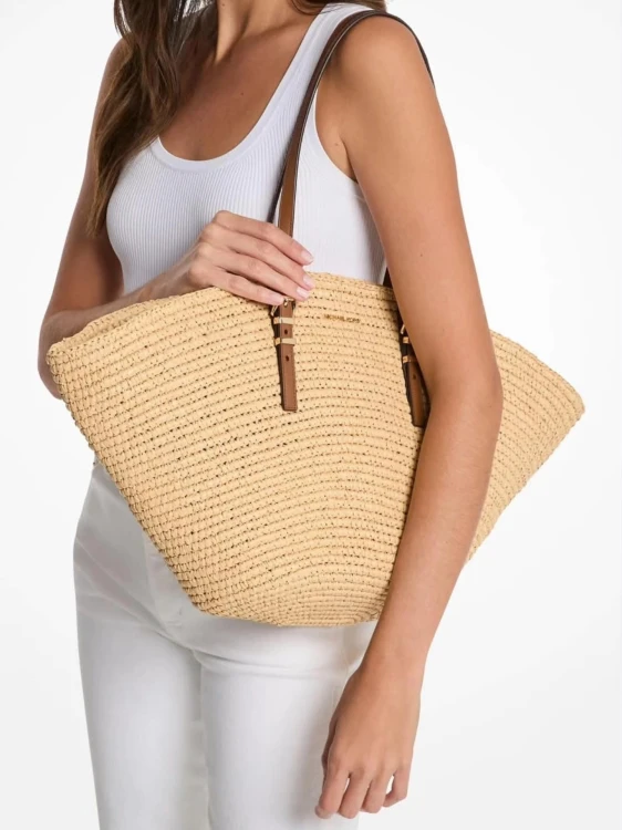 Letnia torba tote Michael Kors Isa z długimi uchwytami na ramię
