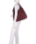Skórzana torebka Michael Kors Nolita Large Hobo Shoulder Bag w odcieniu Oxblood z eleganckimi srebrnymi detalami