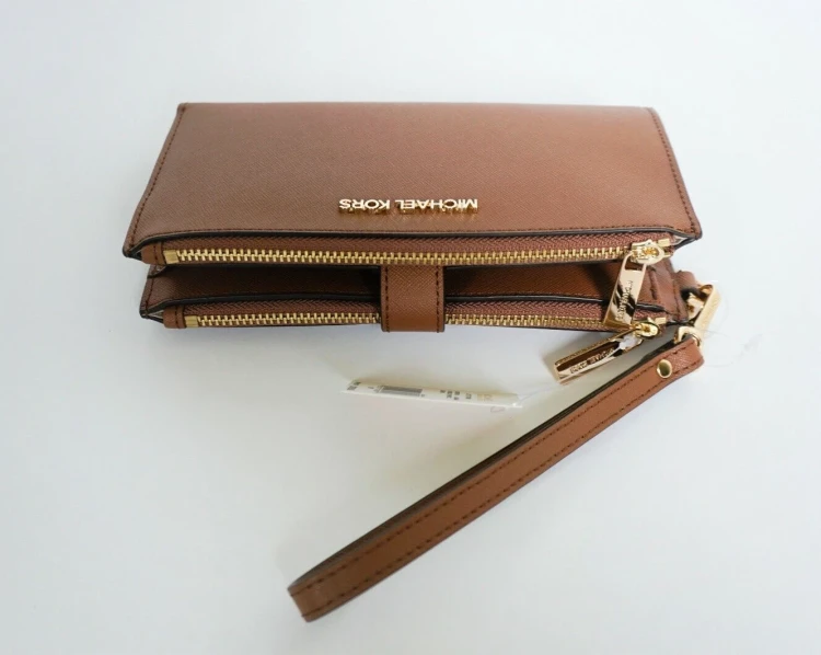 Michael Kors Portfel Double Zip Luggage