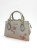 Michael Kors Small Marilyn Floral Print Leather Bag kremowa
