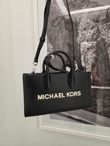 Michael Kors Mirella Small Crossbody Bag Black / Silver