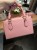 Michael Kors Small Marilyn pink floral applique leather bag