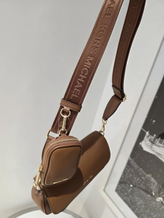Michael Kors Jet Set Travel Small Crossbody With Pouch
