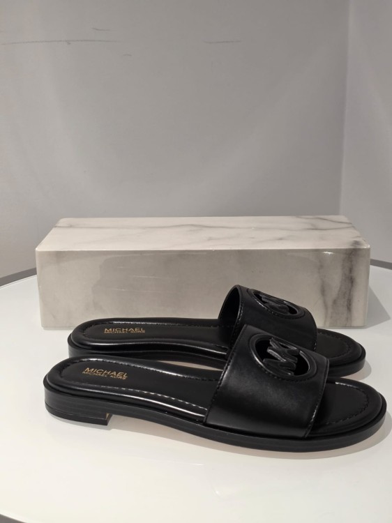 michael-kors-black-leather-slide-sandals-mk-logo.jpg