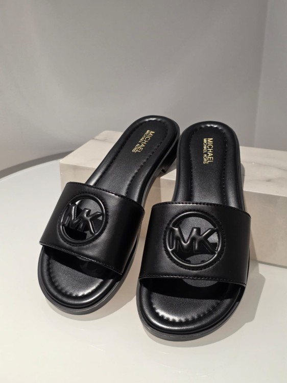 michael-kors-black-leather-slide-sandals-mk-logo.jpg