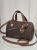 Michael Kors Grayson Small Duffel Crossbody Bag - Brown Monogram