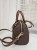 Michael Kors Grayson Small Duffel Crossbody Bag - Brown Monogram