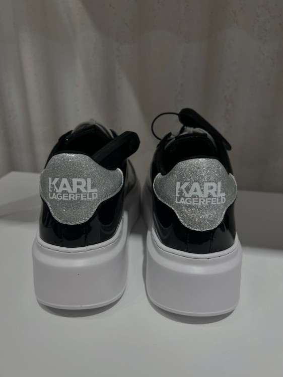Buty Karl Lagerfeld Mega Kapri Ikon Karl czarne z ikoną Karla