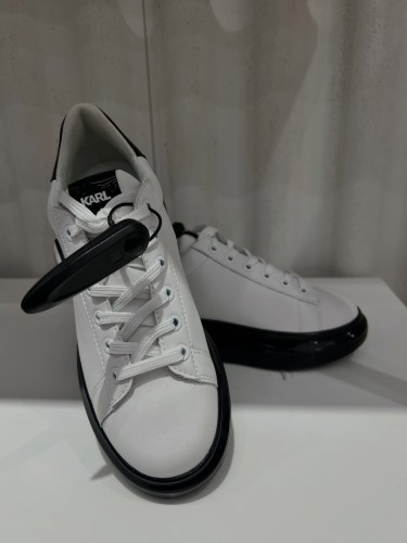 Karl Lagerfeld Kapri Kushion Ikon Lo Lace skóra naturalna