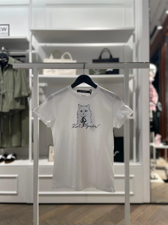Karl Lagerfeld t-shirt damski Choupette